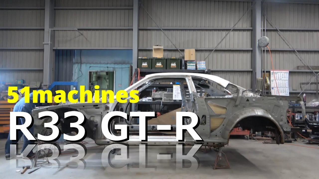 R33GT-R再生プロジェクト#02　分解してブラストまで。