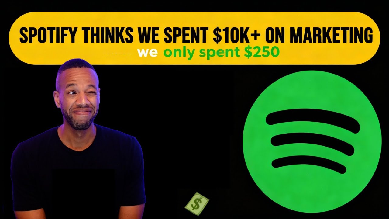 Алгоритм Spotify считает, что мы потратили более 10 тысяч долларов... на самом деле мы потратили ...