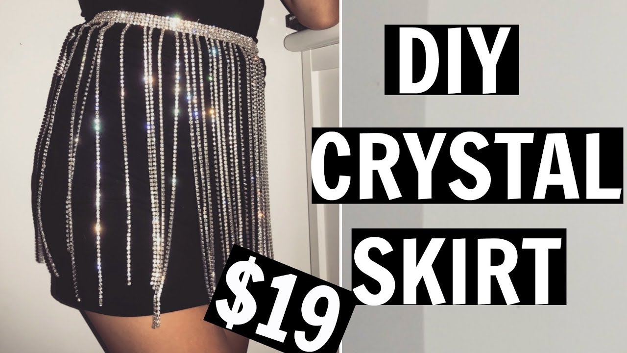DIY CRYSTAL SKIRT