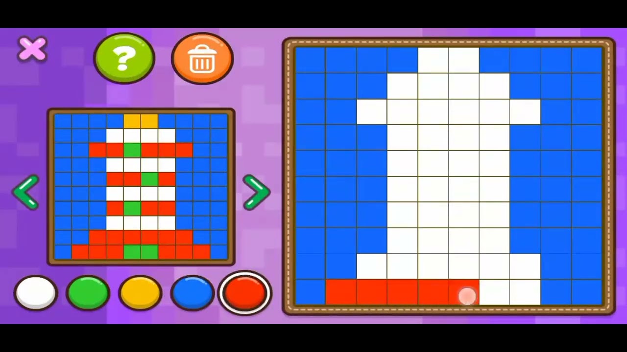 Colour Puzzle Chellenge - Pixel Art Reveal ♦️🔶🔷