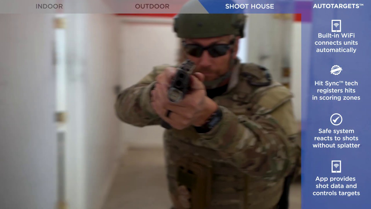 Action Target AutoTargets | Hit-Sensing Smart Connected Targets