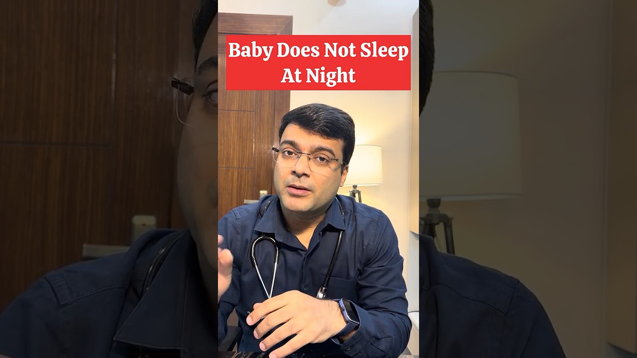 Baby does not sleep at night #babysleep #babysleeptips #babyhealth #awareness #parentingtips #sleep