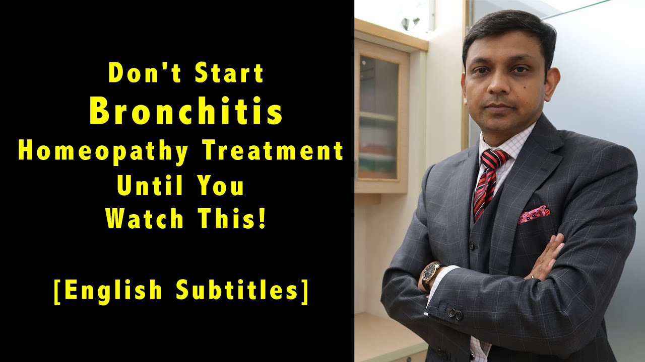 Don't Start Bronchitis Homeopathy Treatment Until You Watch This!
