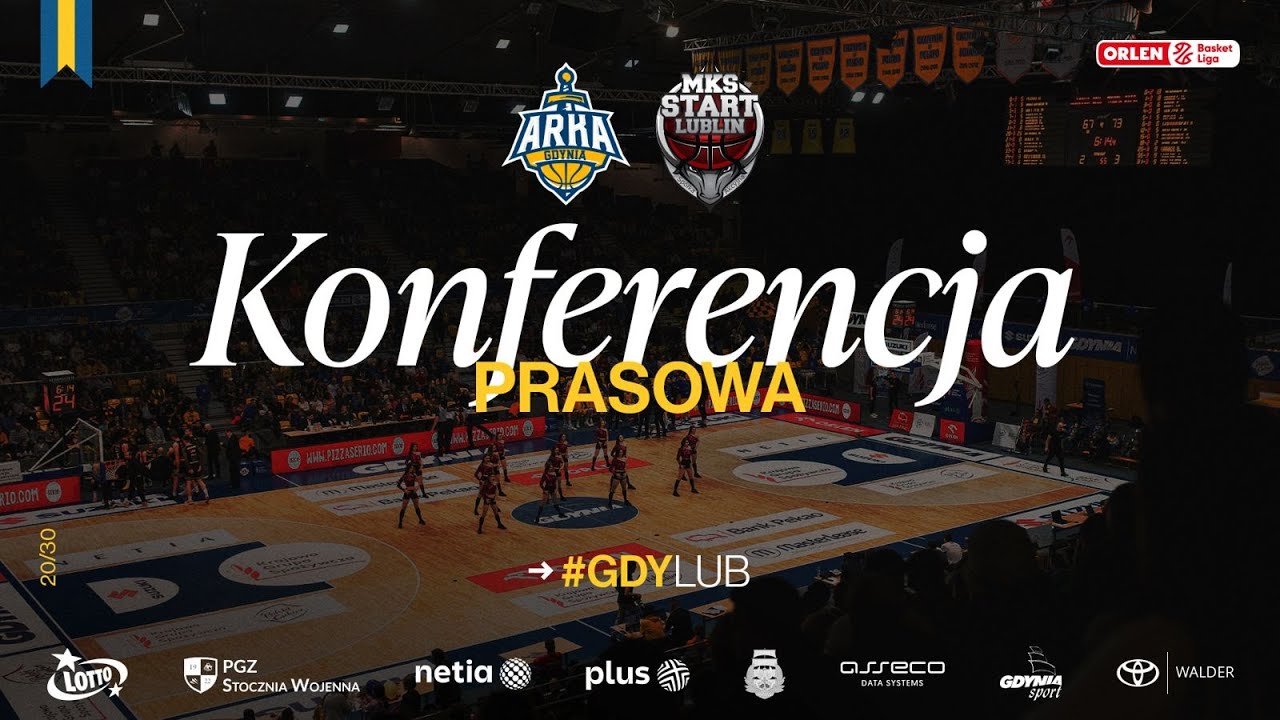Konferencja Prasowa AMW Arka Gdynia vs PGE Start Lublin