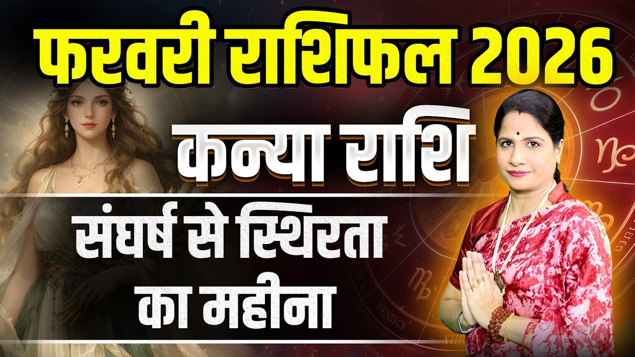 कन्या राशिफल फरवरी 2026 | Kanya Rashifal February 2026 | Virgo February Horoscope 2026