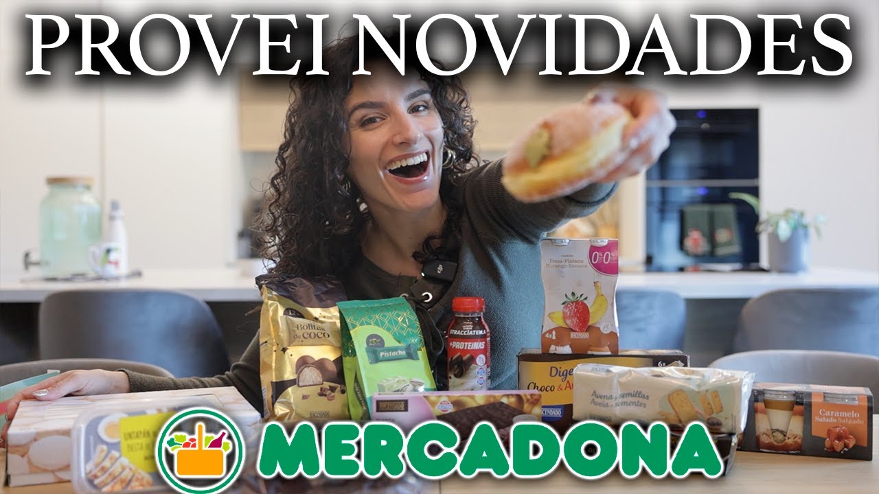 PROVEI NOVIDADES DO SUPERMERCADO MERCADONA - Bola de berlim pistachio, torrão, bolachas e mais