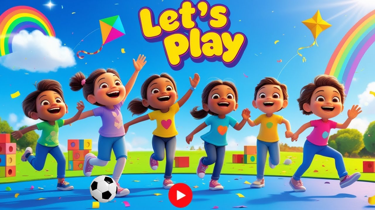 🎉  Let's Play Games! 🏃&zwj;♂️🎶| Dance, Laugh & Learn | 10 Fun Kids Games