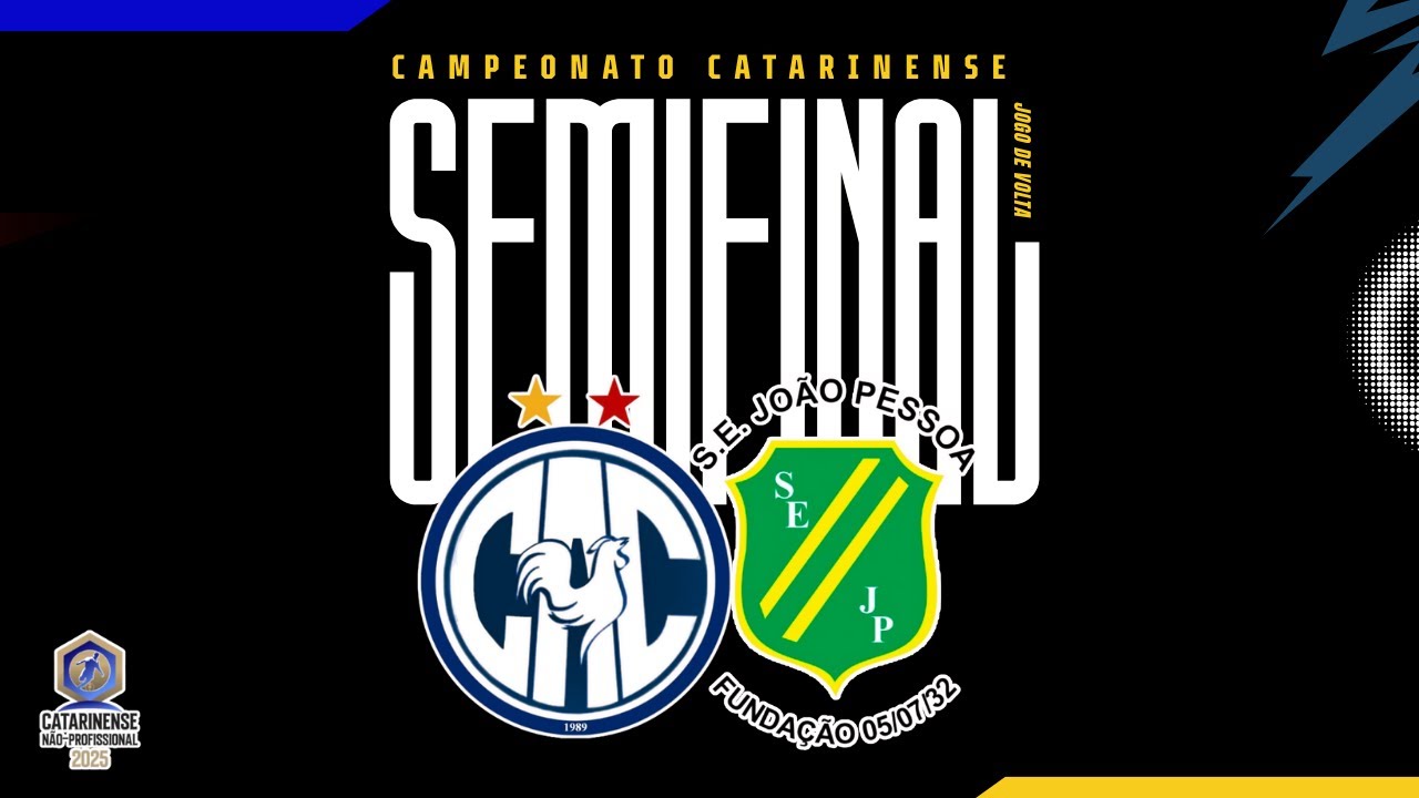 Atl&eacute;tico Catarinense x Jo&atilde;o Pessoa | Campeonato Catarinense | Semifinal - Volta