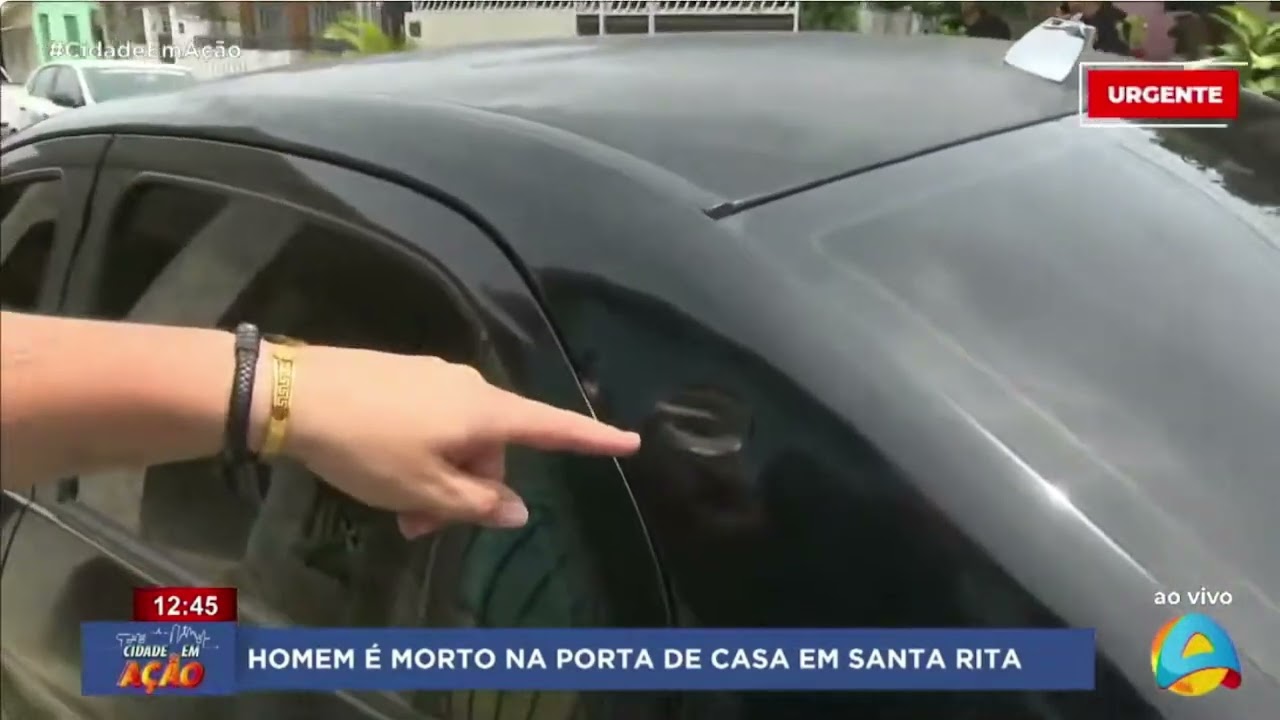 Cidade em Ação - Homem é morto na porta de casa em Santa Rita - Parte 02