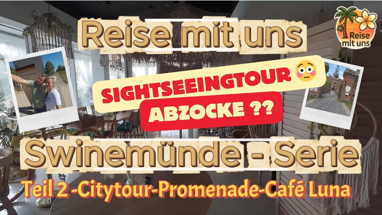 🇩🇪 SWINEMÜNDE TEIL 2 🇵🇱 | Citytour, Fort Engelsburg & Café Luna – Ostseeurlaub in Polen