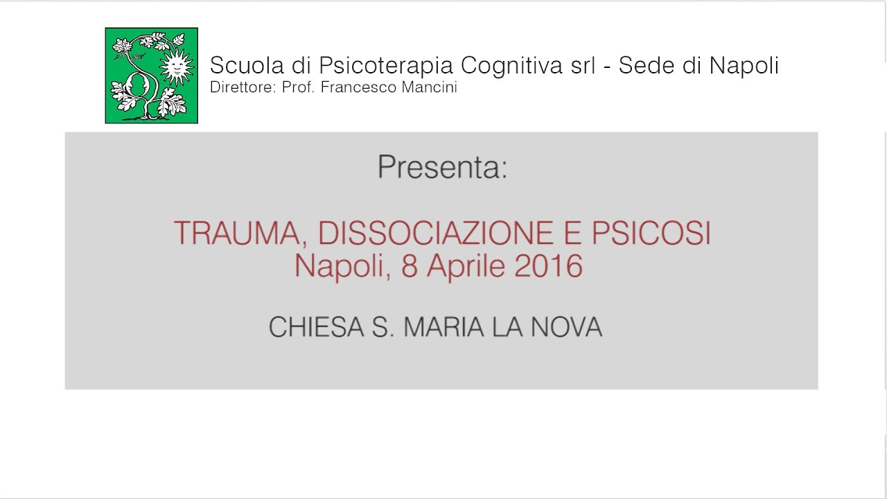 Il trattamento della psicosi traumatica: un caso clinico di integrazione tra CBT ed EMDR - Pinto