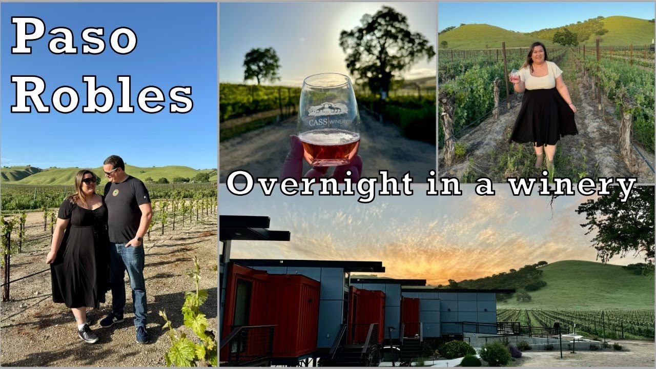 Geneseo Inn Paso Robles CA: Overnight at Cass Winery Shipping Container Hotel and Downtown Paso