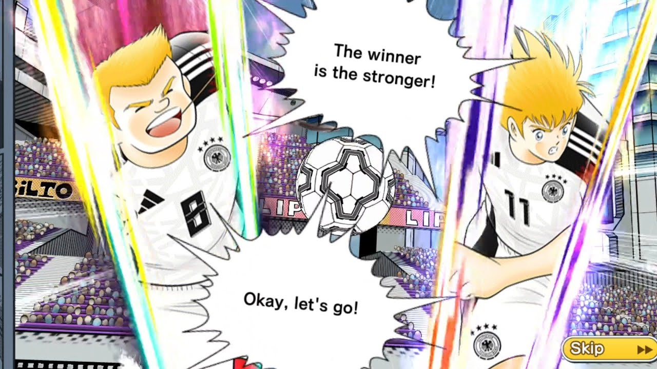 Almanları Bir Çatı Altında Topladım!!!! Captain Tsubasa dream team 