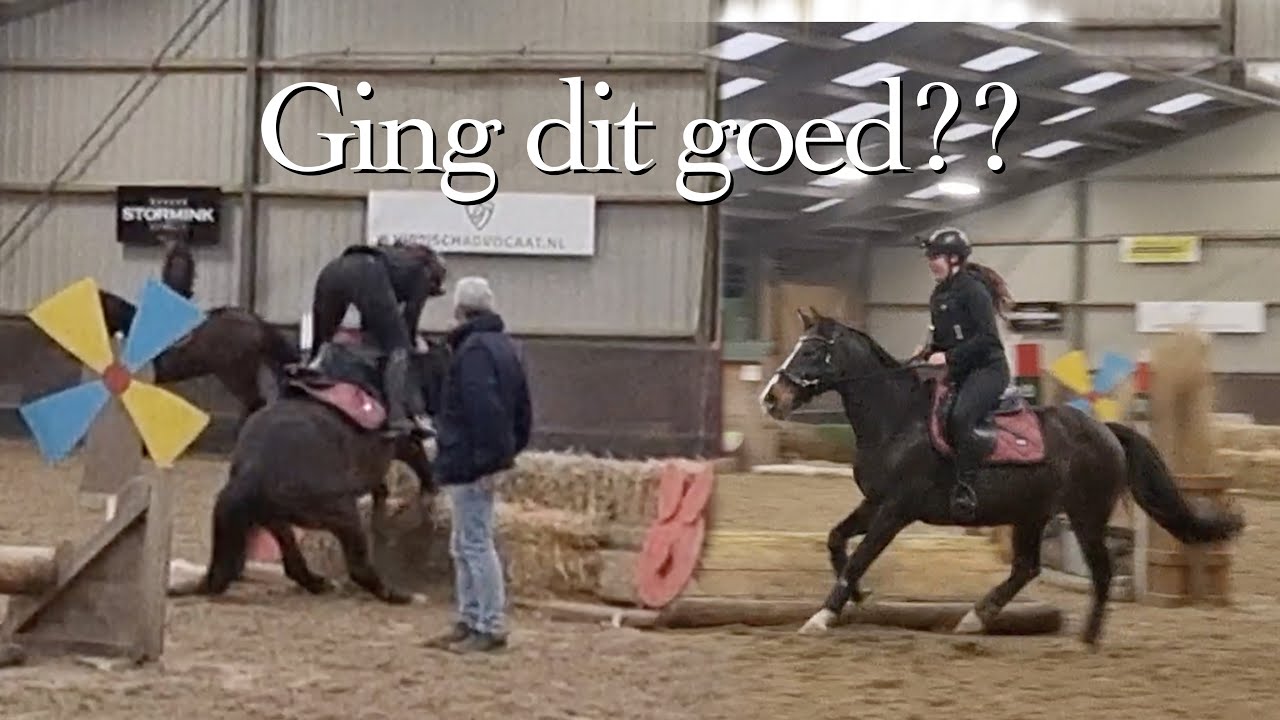 Eerste keer indoor crossen #vlog 17 || Yvet van Milligen
