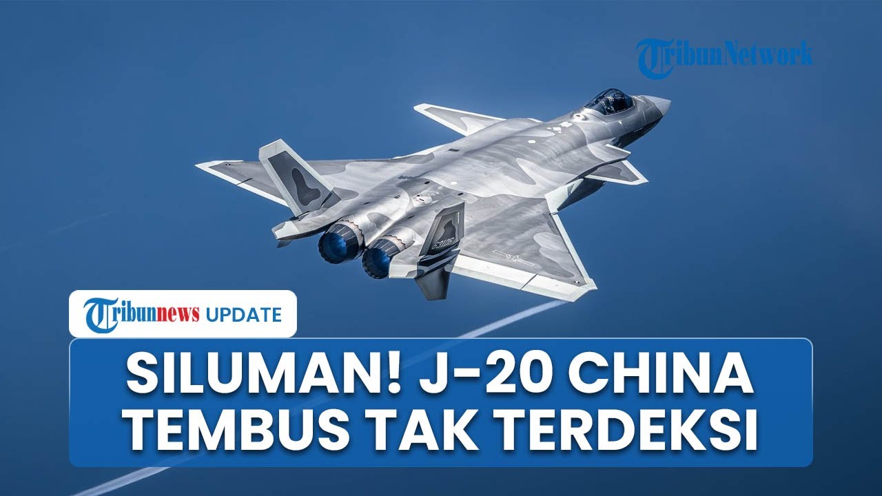 China Girang Punya Jet Tempur Siluman, J-20 China Tembus Langit Korea Tanpa Terdeteksi Radar