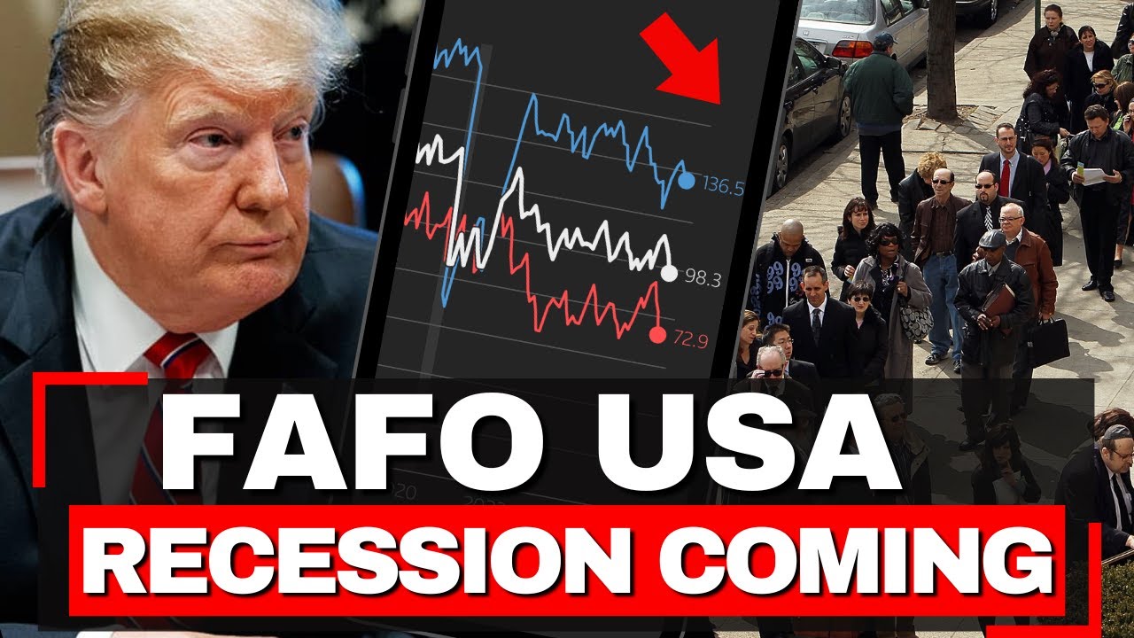 Trump's Tariffs BACKFIRED - Consumer Confidence Crashes, RECESSION In 12 Months!