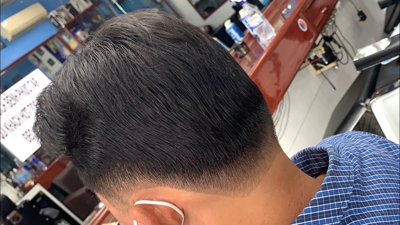 Hớt tóc chân phương bằng cử 4.5mm.KHIÊM TÓC NAM