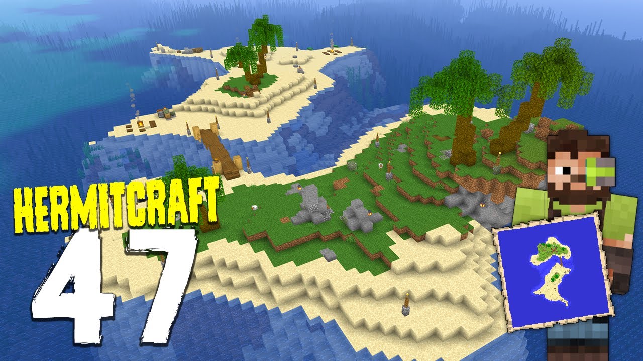 HermitCraft 7: 47 | ISKALL'S NEW TREASURE ISLAND