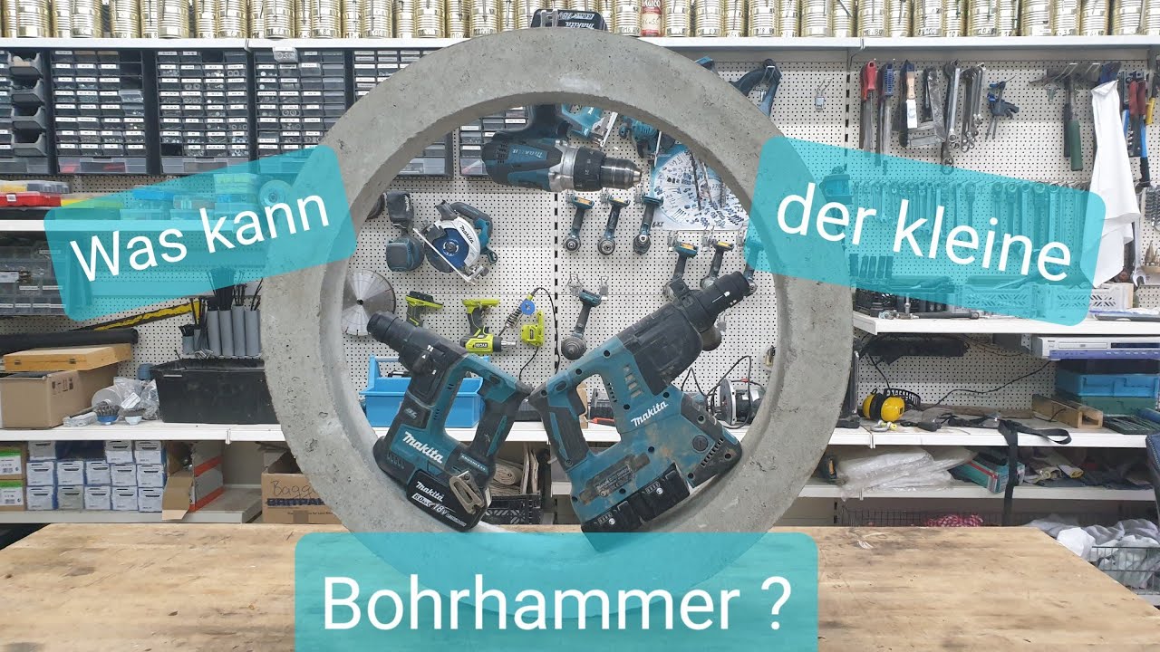 Makita Akku-Bohrhammer 18V DHR171Z Produkttest (Vergl. DHR243Z, DHR264Z, DHR280ZJ, DHR281ZJ) |4K UHD