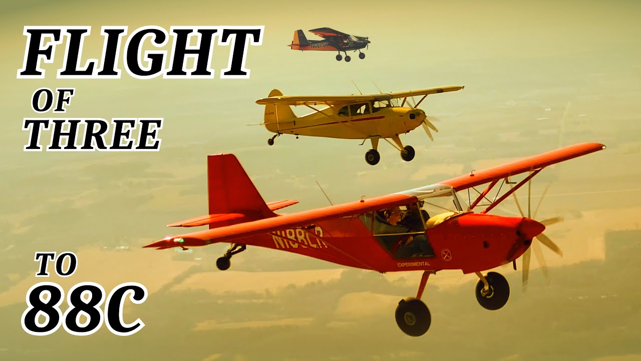 Flight of Three to 88C