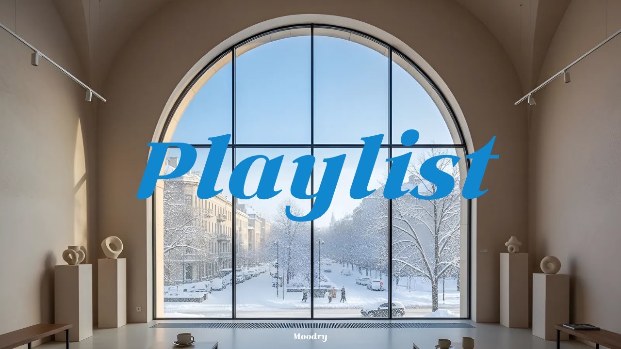 𝗽𝗹𝗮𝘆𝗹𝗶𝘀𝘁 눈 내리는 겨울 출근길 플리 · 노동요 ☃️🎧 | Winter Commute Vibes Café · Work