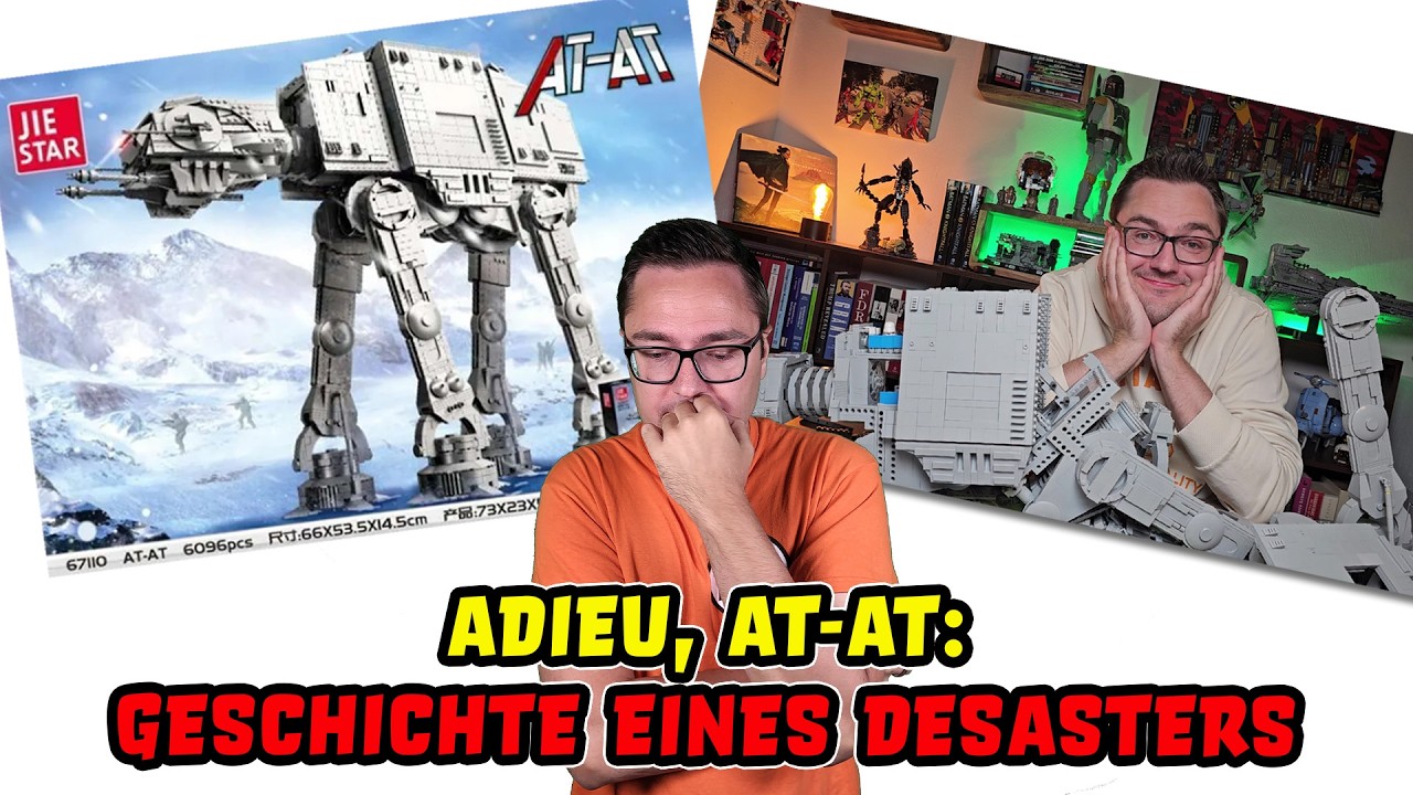 Mein bislang größter Fail... - JIESTAR 67110 Star Wars AT-AT