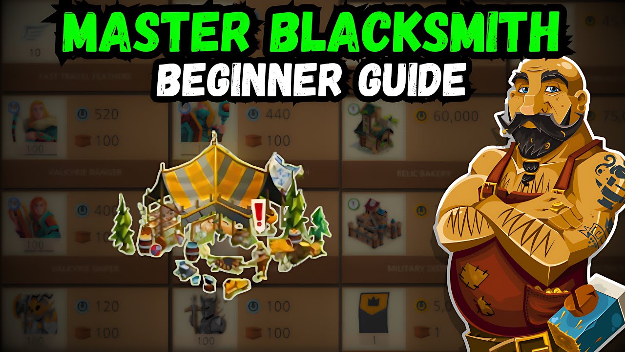 MASTER BLACKSMITH GUIDE | Goodgame Empire