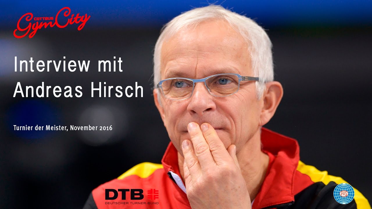 Turnier der Meister: Interview mit Andreas Hirsch, 11/2016
