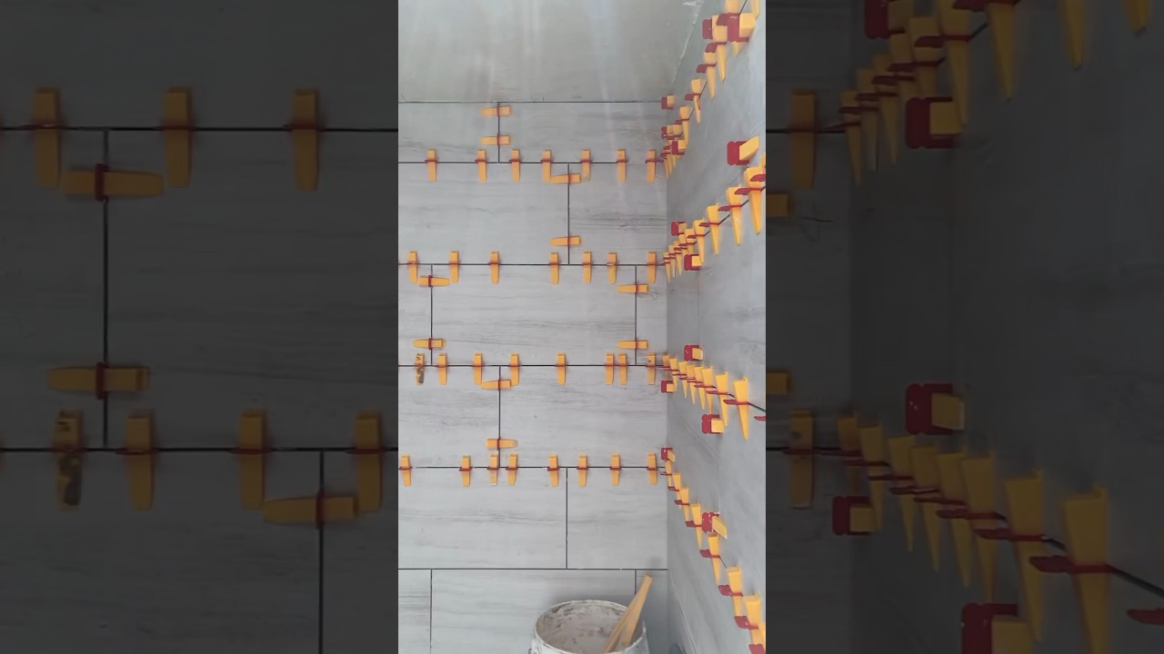 I-TILE masters how to zero Lippage using clips. 