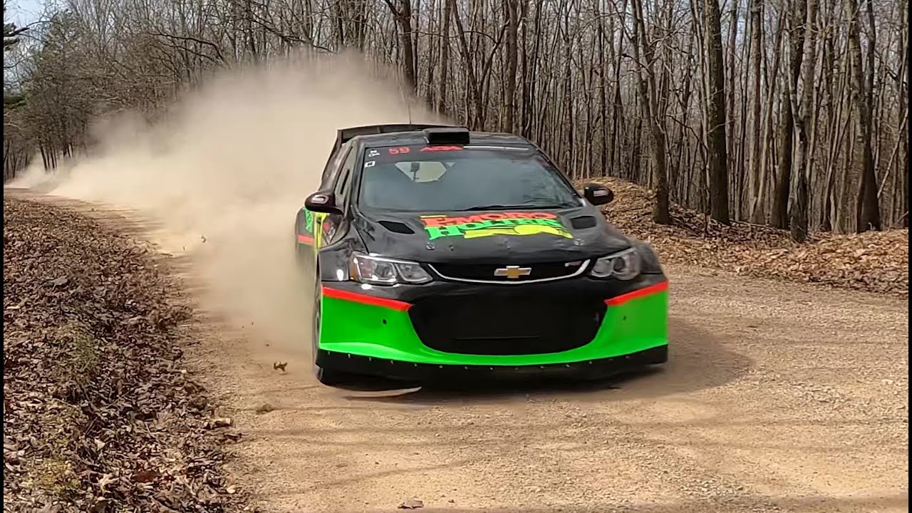 Patrick Moro and Ole Holter #59 at Rally in the 100 Acre Wood 2025 @ararally @DirtFish​