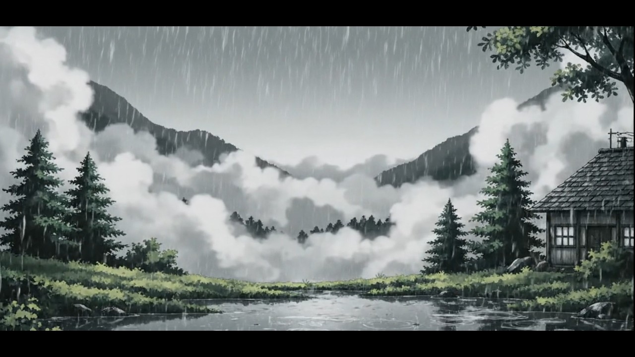 Rainy Day Indoors: Cooking Comfort Noodles & Organizing a Cozy Kitchen | Ghibli-Style ASMR