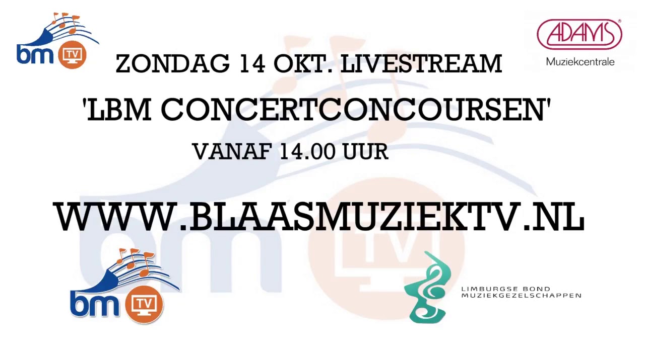 LBM Concertconcoursen 14 okt 2018