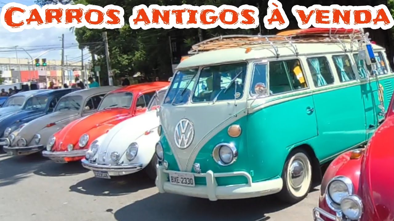OLHA ISSO CARROS ANTIGOS A VENDA ENCONTRO CL&Aacute;SSICO EBAA EST. DA LUZ   #classiccars #aircooled #fusca