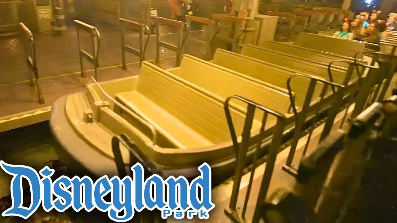 Pirates of the Caribbean Front Row POV - Disneyland Park | 4K 60FPS