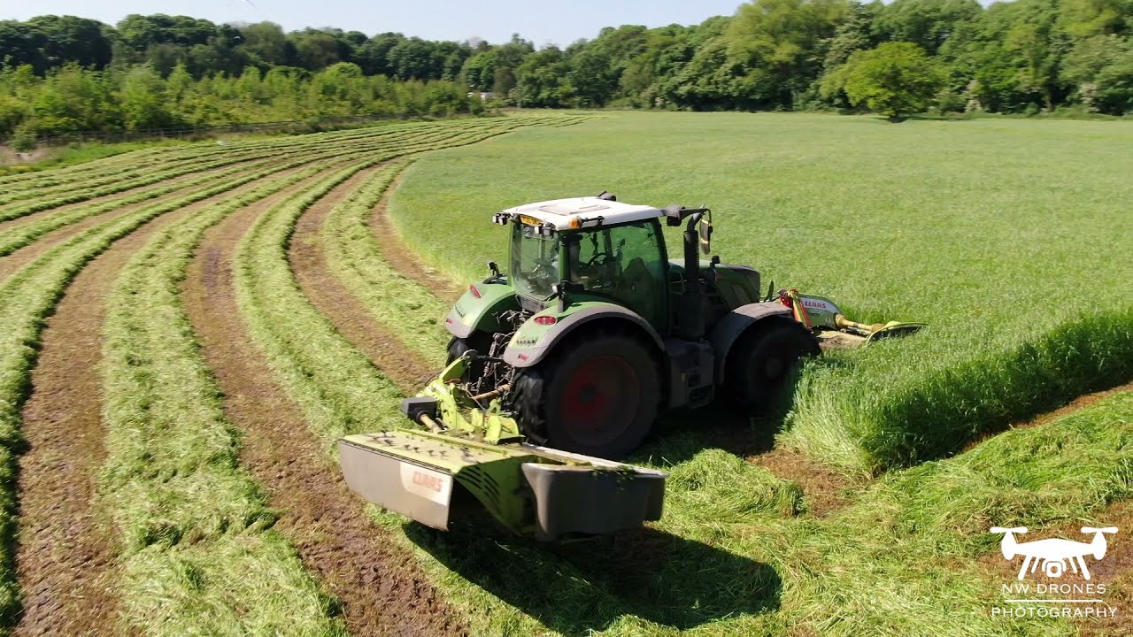 HARGREAVES FARM - MOWING 1ST CUT - 2021