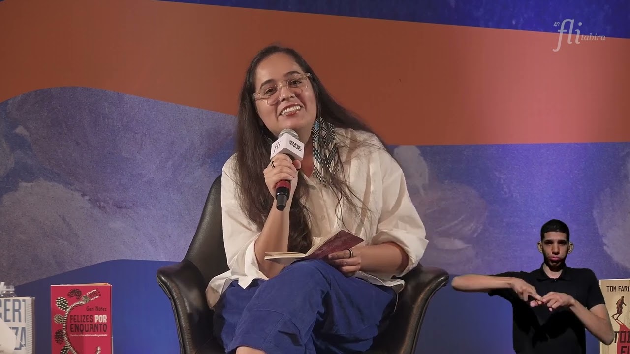 Geni Núñez, Tom Farias e Eugênio Bucci no #Flitabira