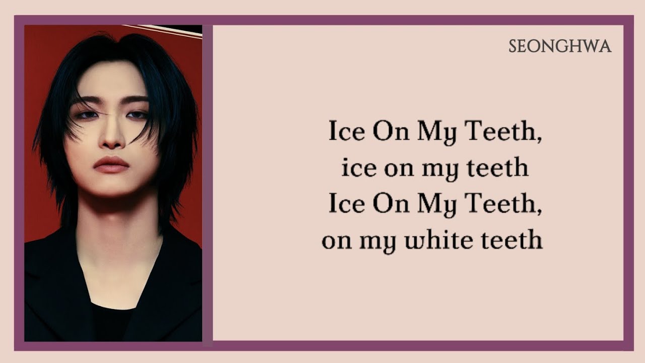 ATEEZ 'Ice On My Teeth' - KARAOKE with lyrics easy