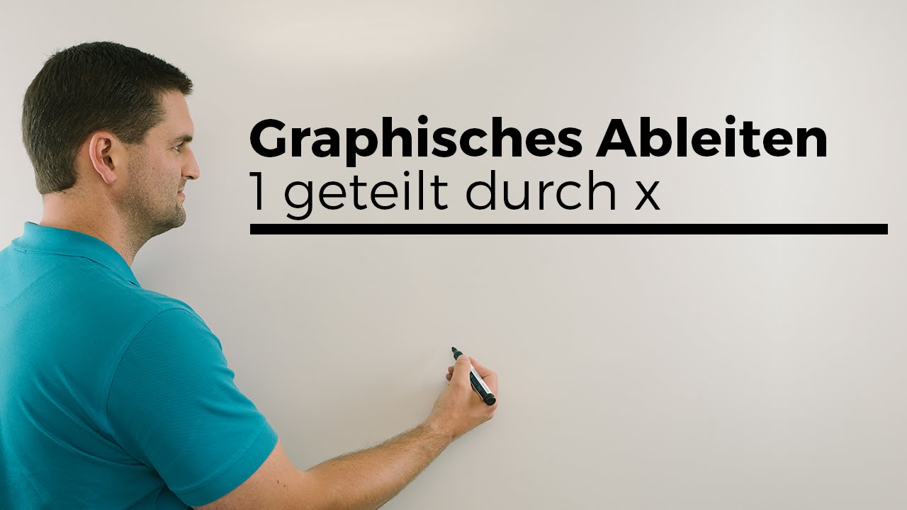 Graphisches Ableiten, 1 geteilt durch x, Achtung Einschränkung| Mathe by Daniel Jung