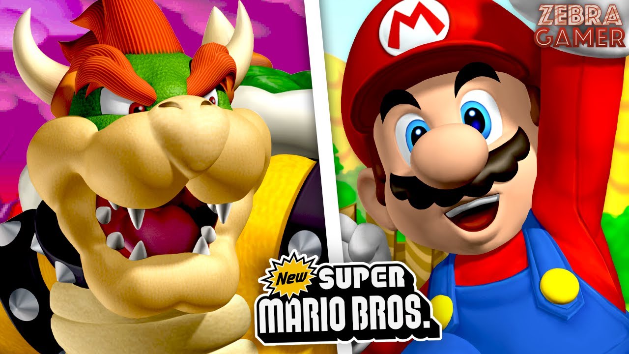 Новые боссы Super Mario Bros.! — Zebratastic Moments
