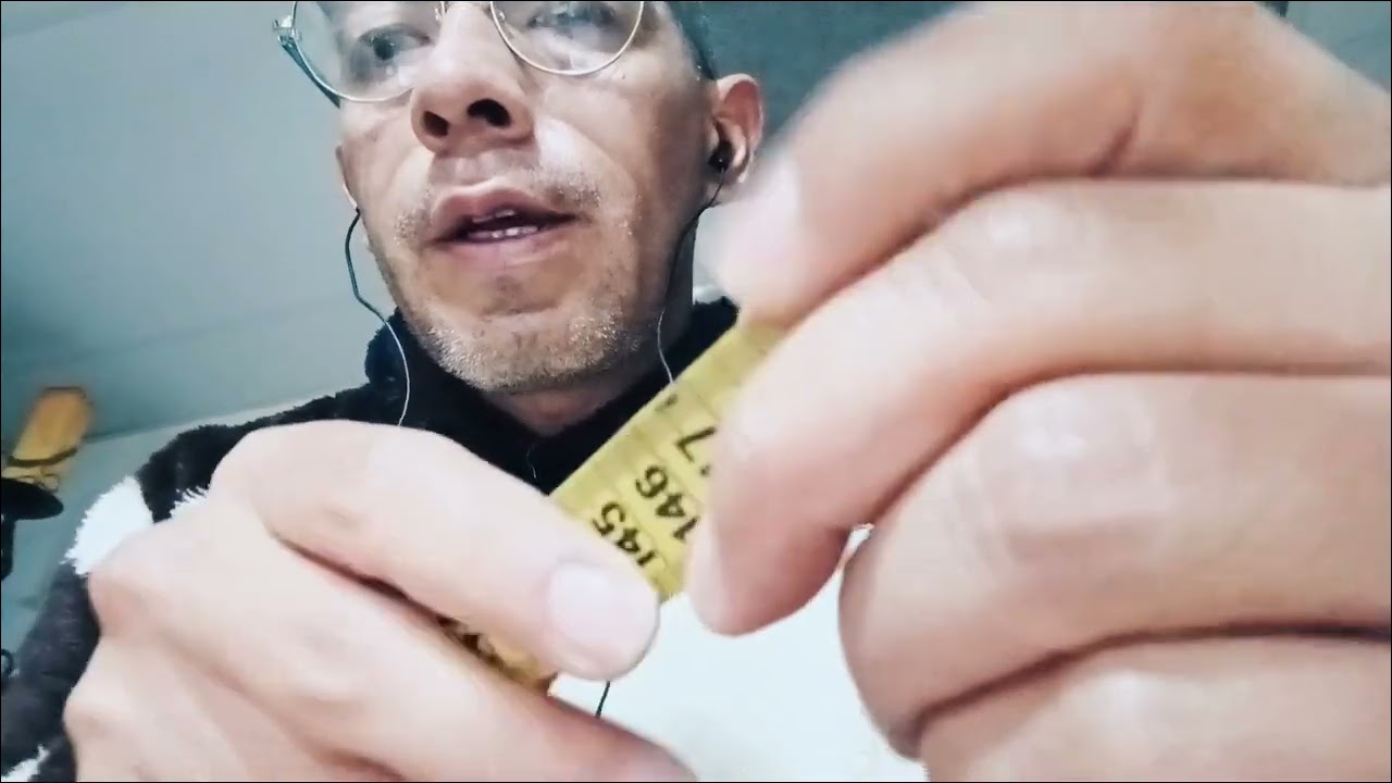 ASMR Tomo tus medidas del rostro😇 para cirugía 