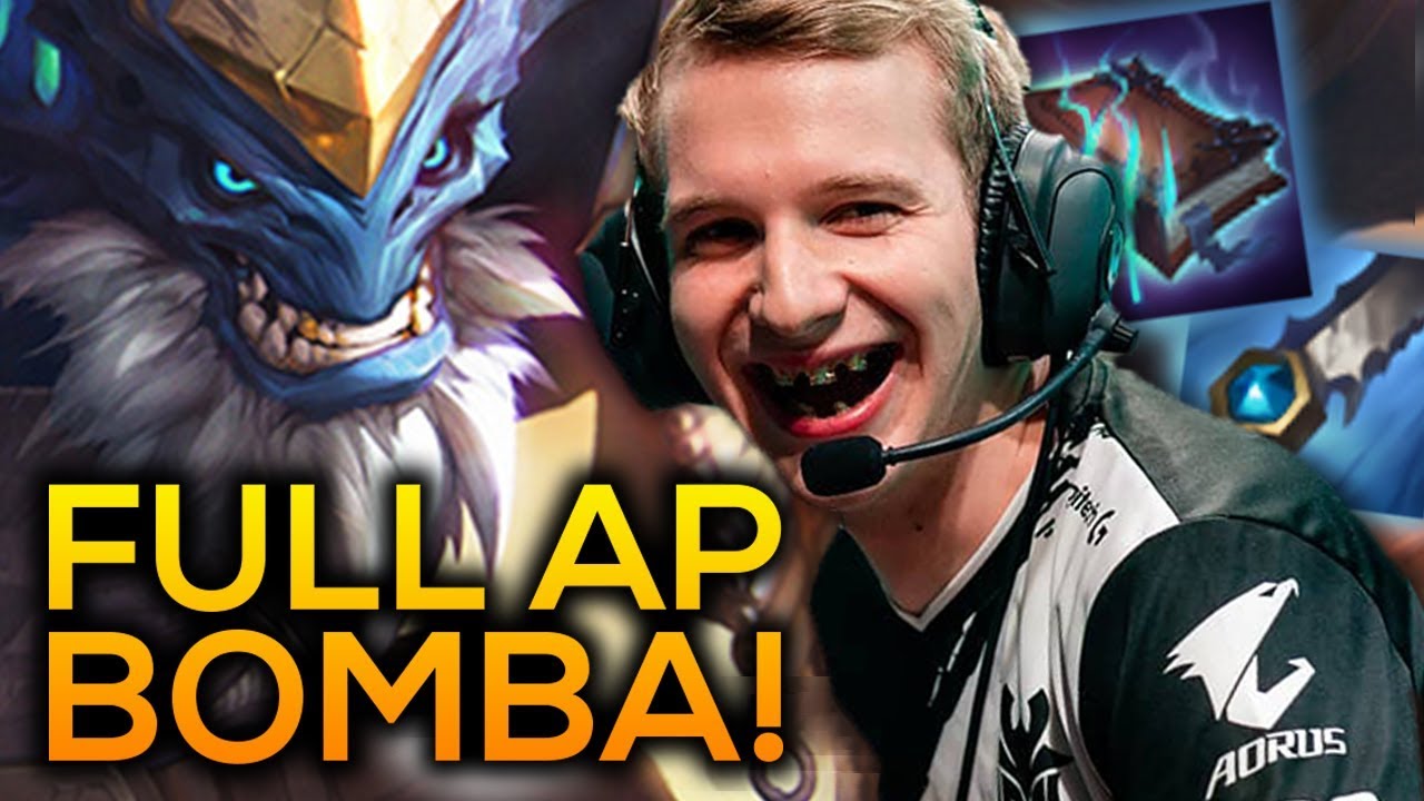 Jankos - FULL AP BOMBA MALPHITE!
