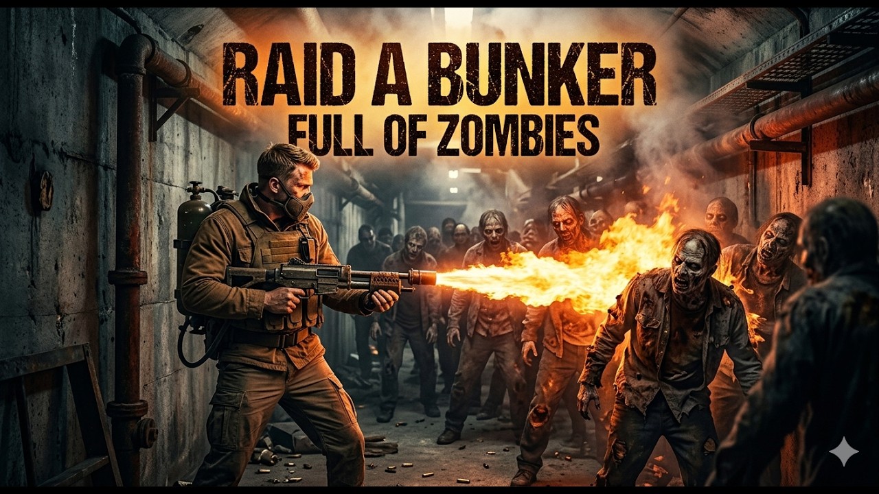 Raid a BUNKER  : Humanitz