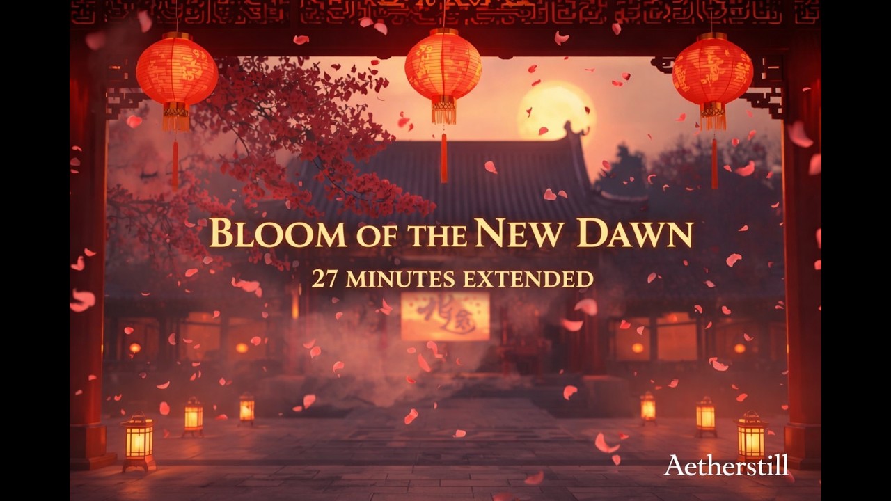 Bloom of the New Dawn (27 Minutes) - Calm Cinematic Instrumental | Lunar New Year Ambience