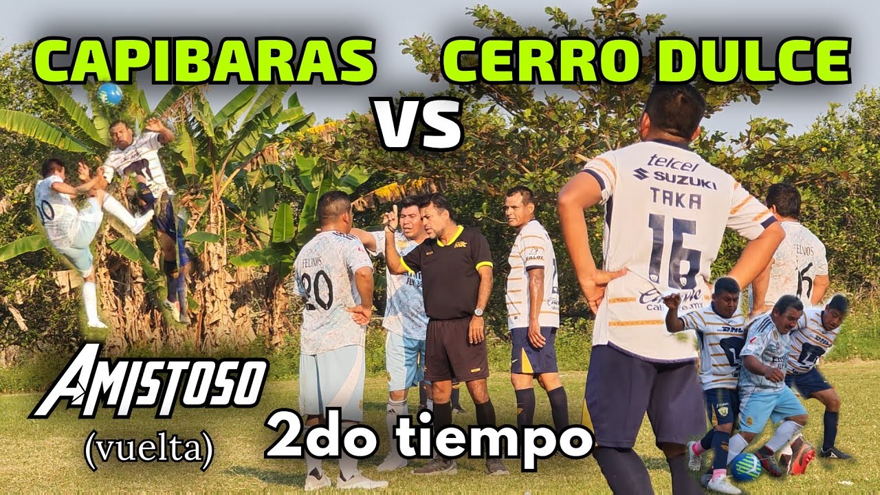 Capibaras vs Cerro dulce - 2do⏱️ amistoso vuelta #CapibarasFc #futbol #leyendadelfútbol #alamo