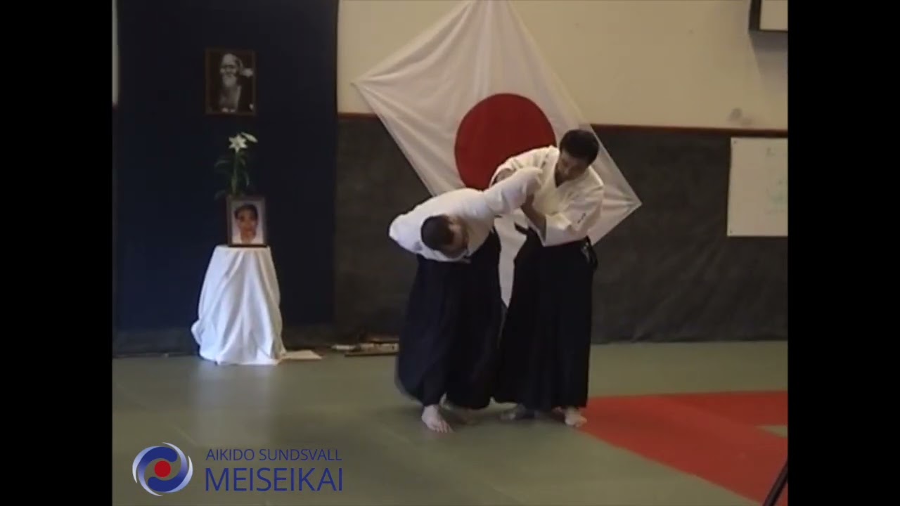 Aikido Gyaku Hanmi Sankyo Shishiya Sensei, Sundsvall unknown year
