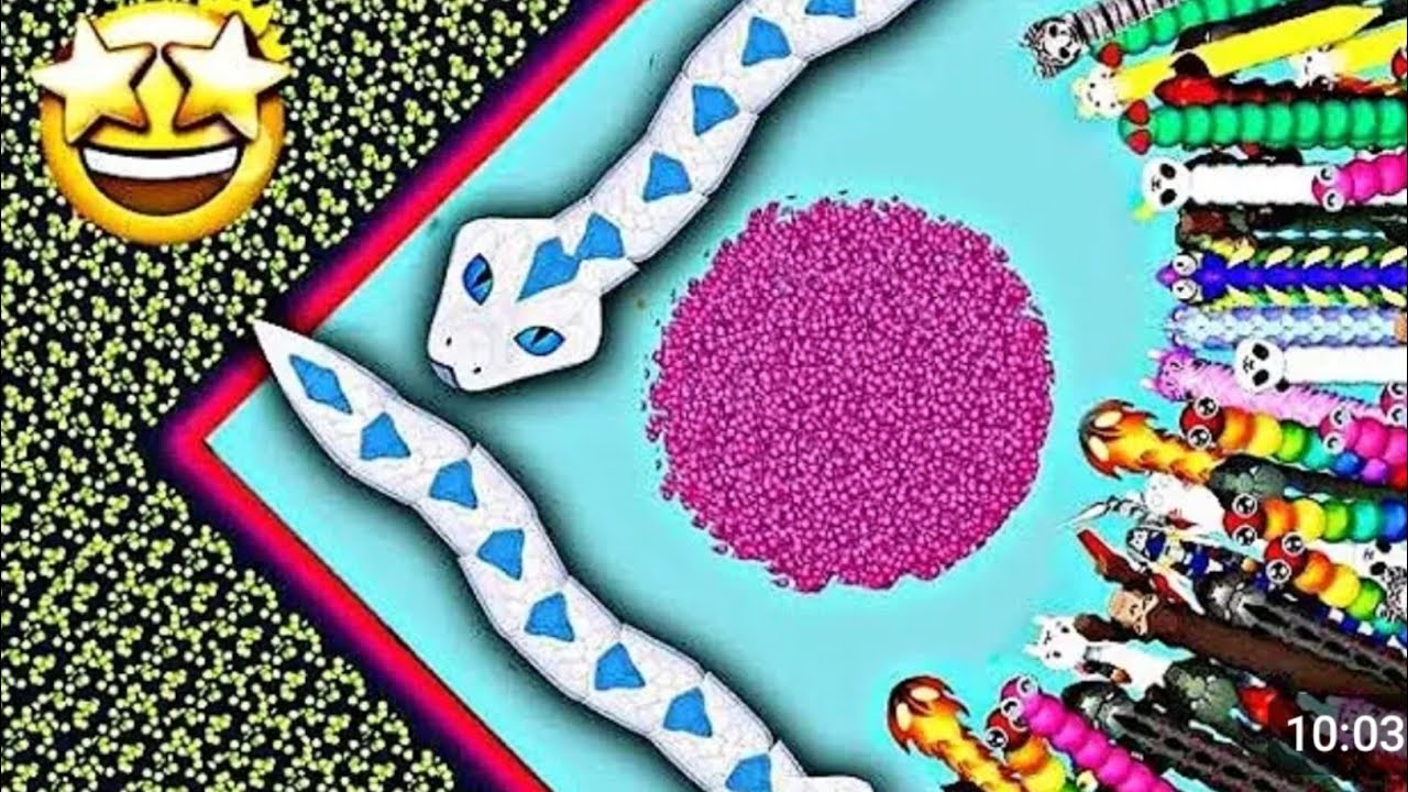 Epic SnakeIo Gameplay! Snake.io 🐍 OMG MOMENT SNAKE GAME🐍#snakeio