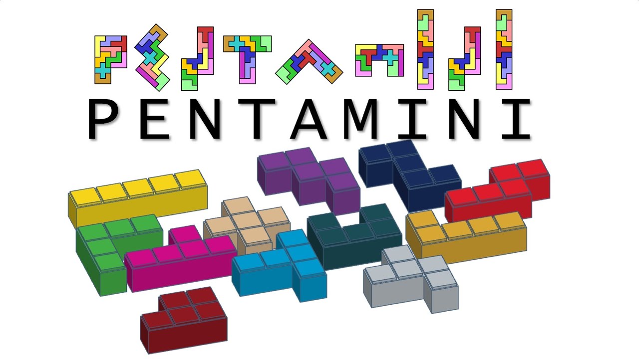 Pentamini con Tinkercad