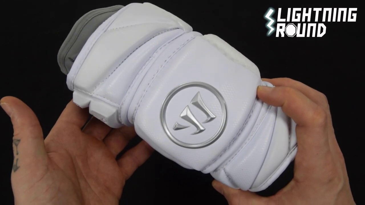 Warrior Evo Pro Lacrosse Elbow Pads Lightning Round Video