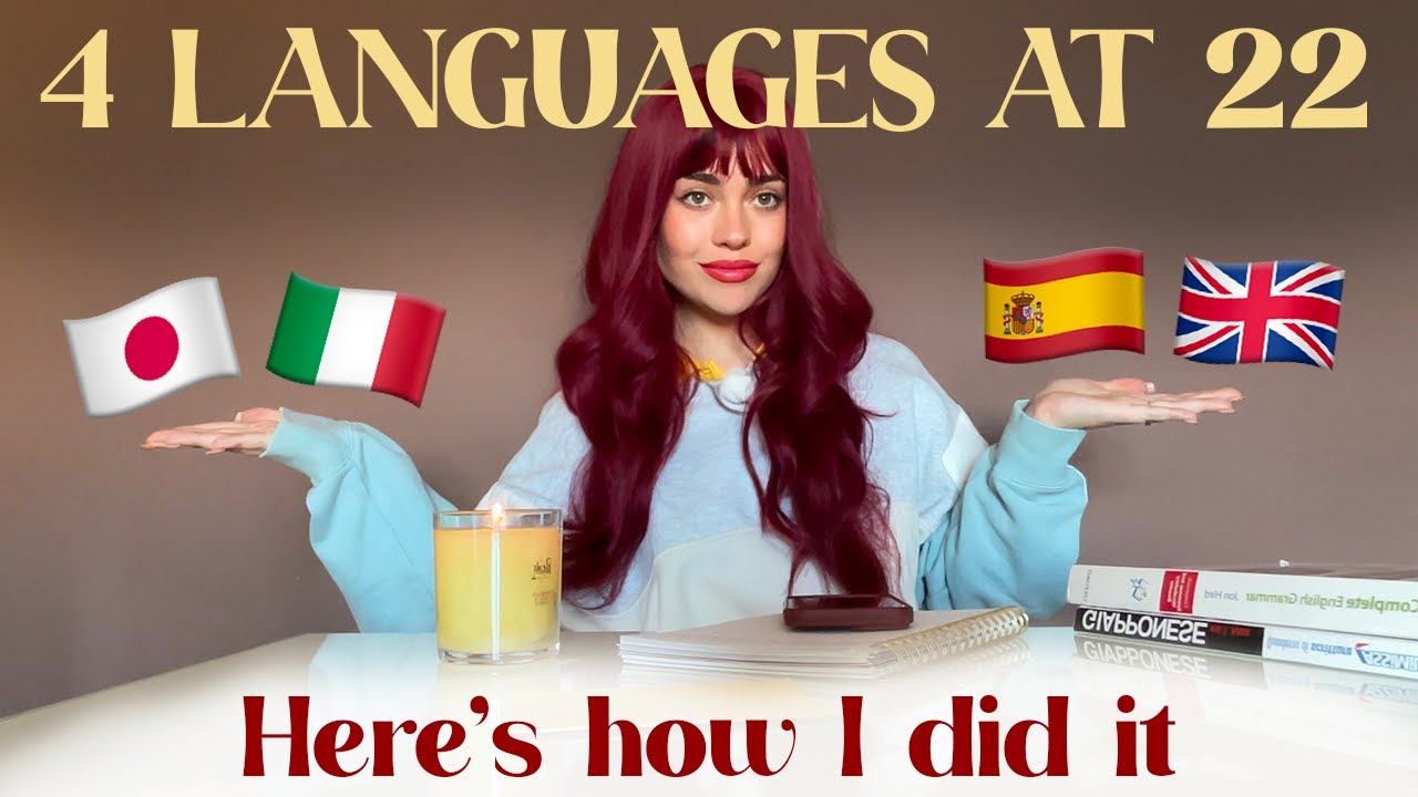 SPEAKING 4 LANGUAGES AT 22 CHANGED MY LIFE - English, Italian, Spanish and Japanese 🇯🇵🇮🇹🇪🇸🇬🇧