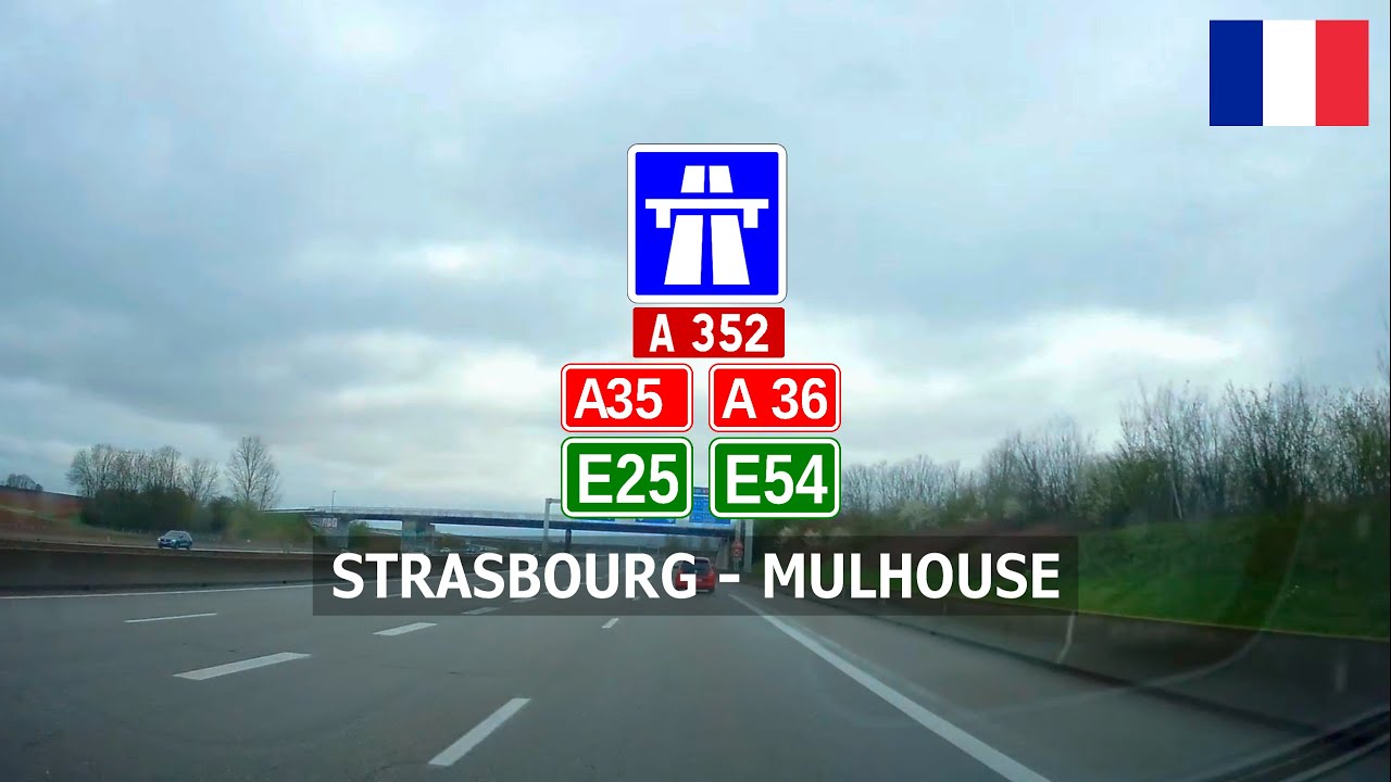 (DE) Strasbourg (F) A35 - Mulhouse (F) A36